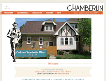 Tablet Screenshot of chamberlinco.com